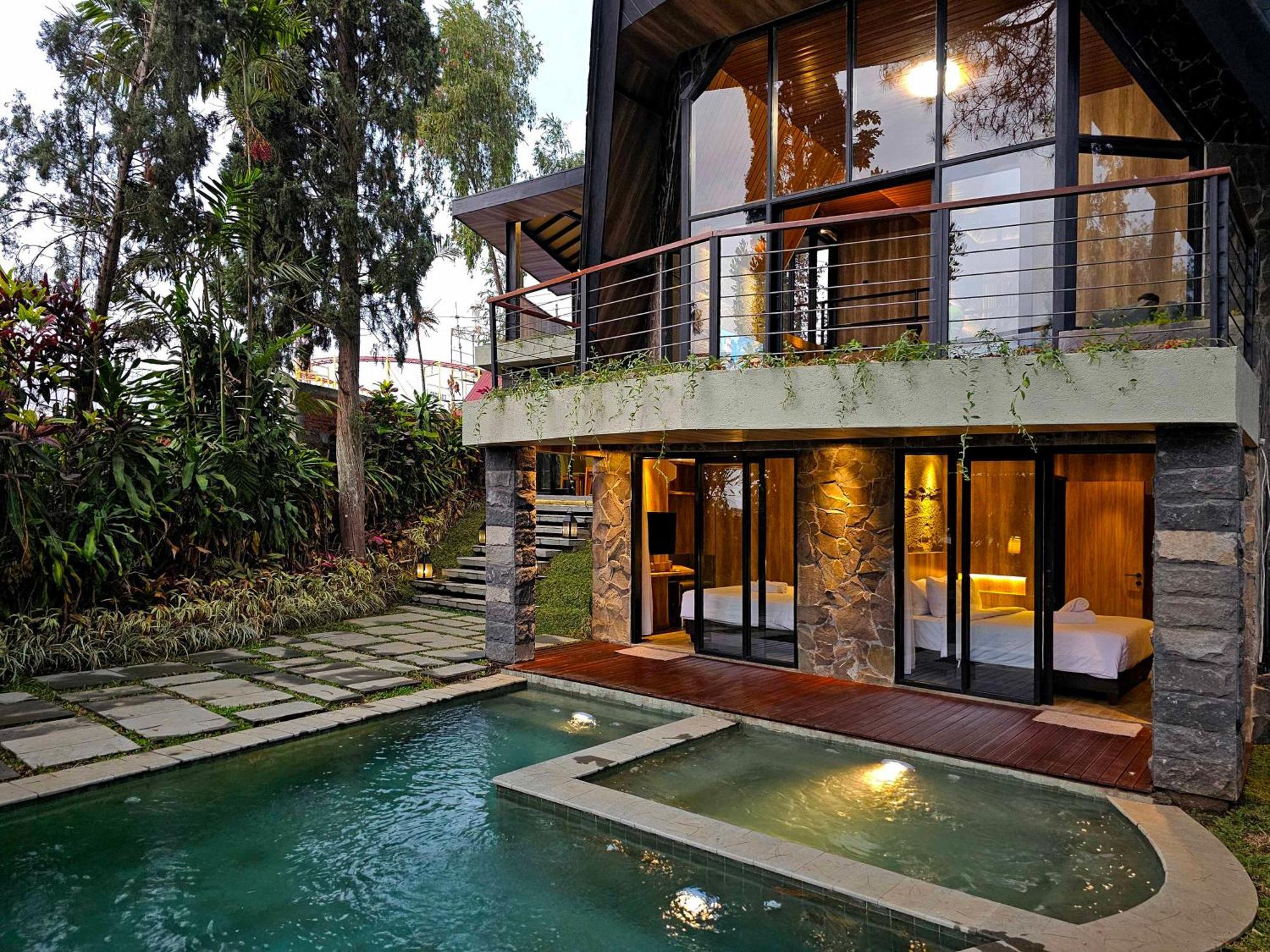 Villa 4-Br Klub Bunga No 4 Batu Malang Екстериор снимка