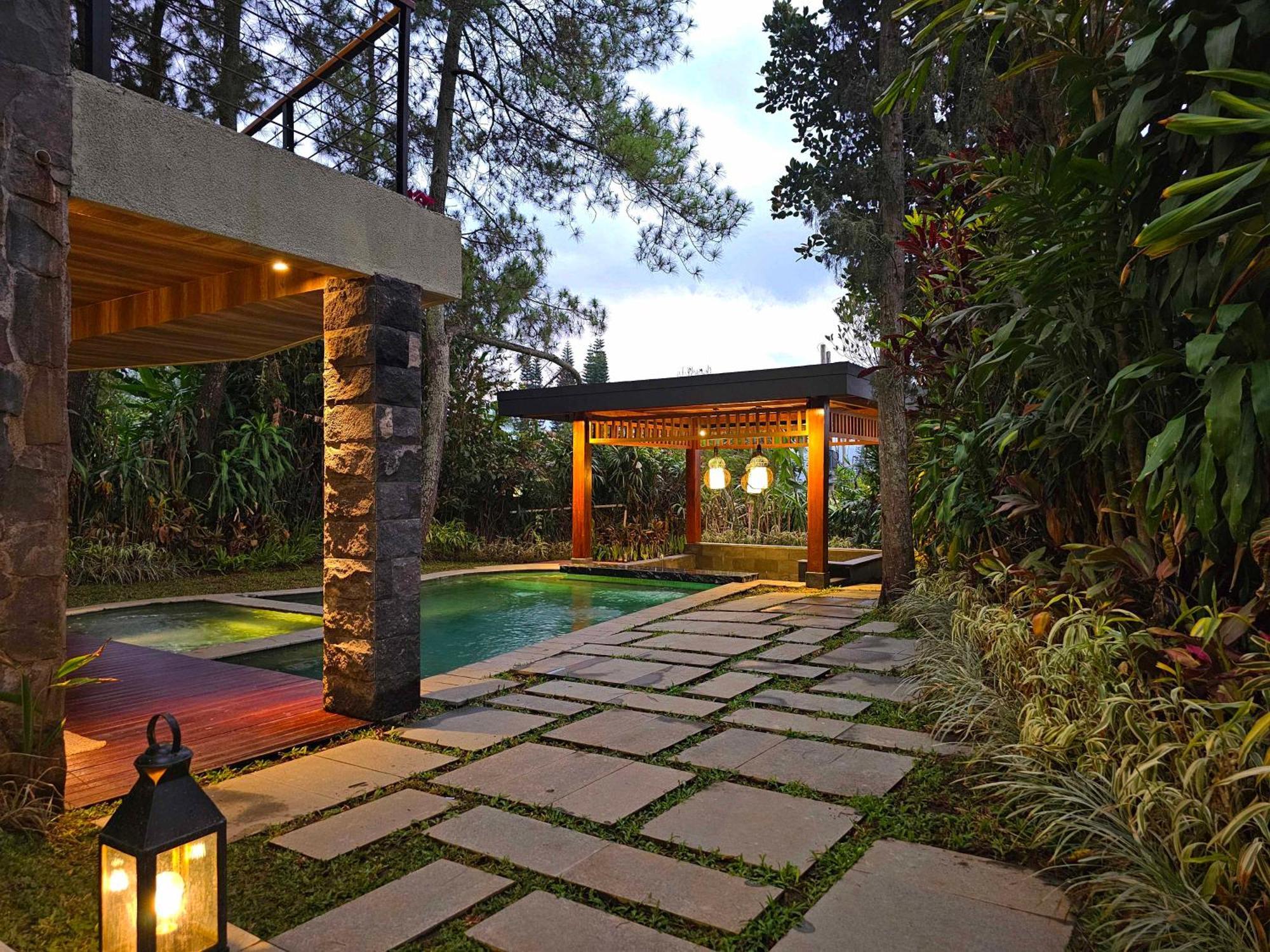 Villa 4-Br Klub Bunga No 4 Batu Malang Екстериор снимка
